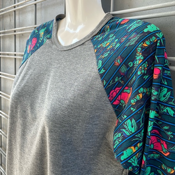 LLR Floral Printed Randy Top-1026 - Picture 2 of 11